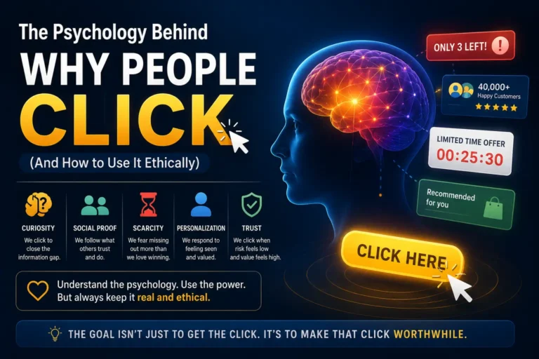 The Psychology Behind Why People Click (And How to Use It Ethically)